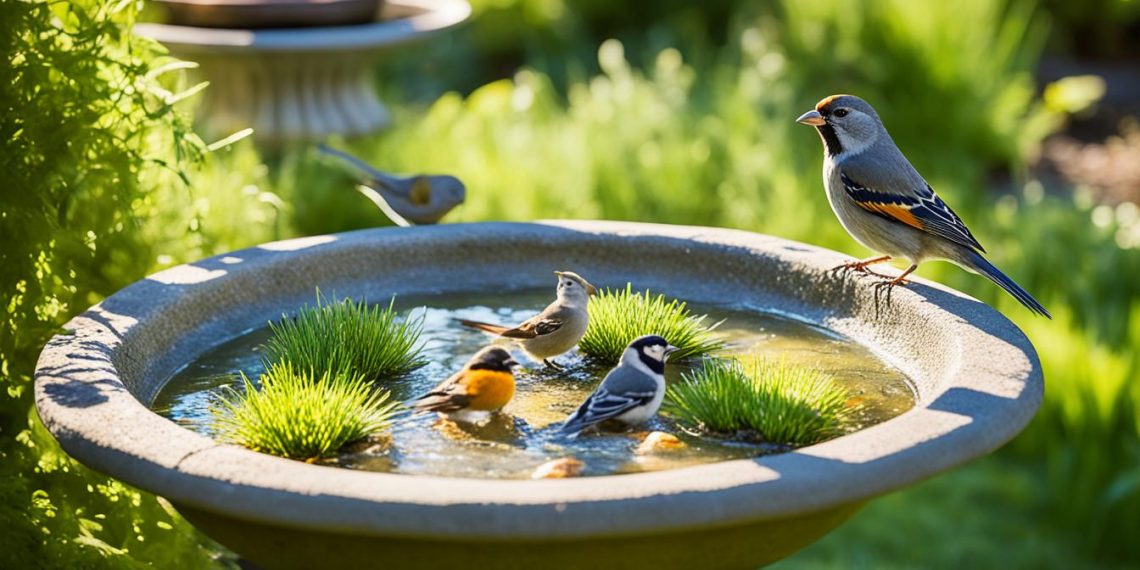 abreuvoir pour oiseaux