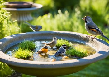 abreuvoir pour oiseaux