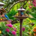 jardinage pour attirer les oiseaux