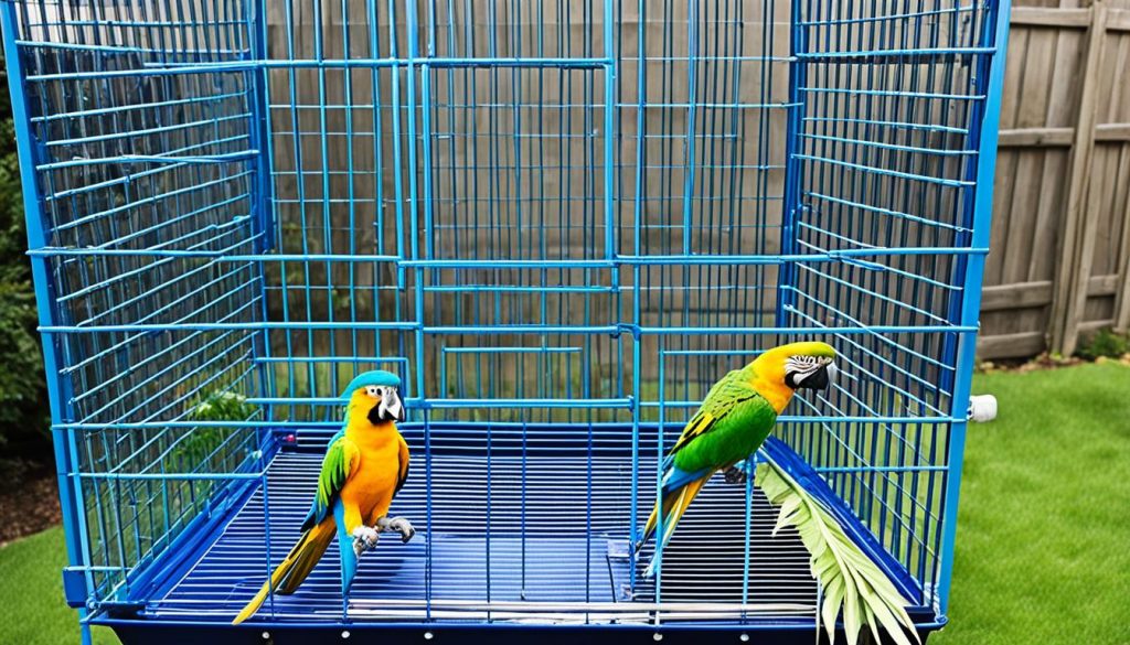 meilleurs modèles de cages spacieuses pour perroquets