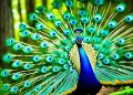 paon bleu
