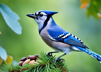 régime alimentaire du geai bleu