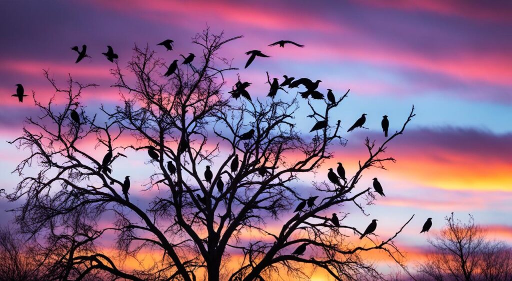 les oiseaux noirs